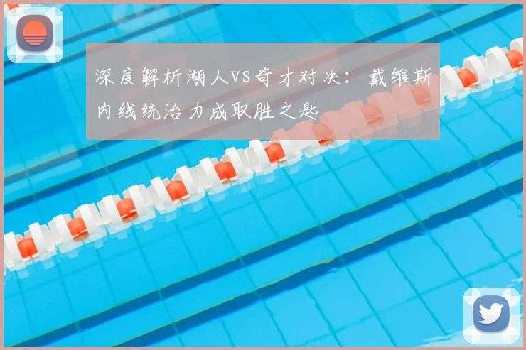 深度解析湖人vs奇才对决：戴维斯内线统治力成取胜之匙